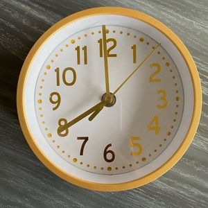 Gold Clock from Target